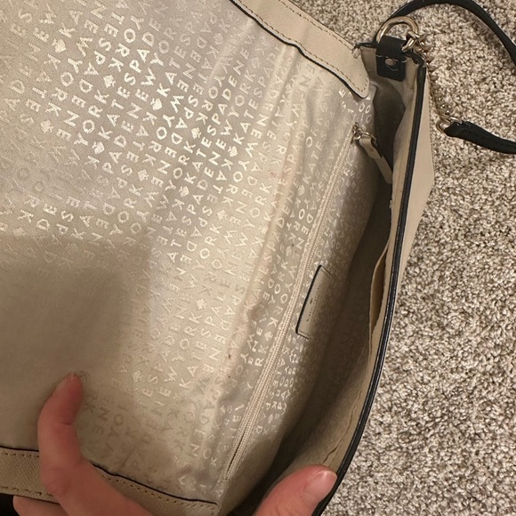 Kate Spade black and beige Crossbody bag - Picture 3 of 3